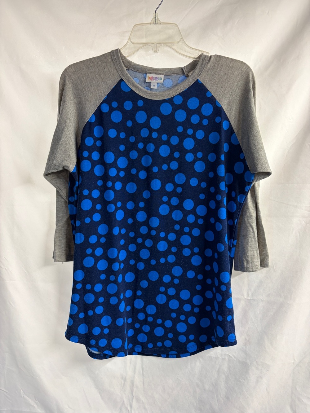 Women’s LulaRoe 3/4 sleeve shirt size medium